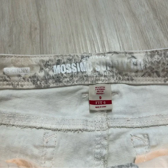 Mossimo Floral Skinny Jeans Fit‎ 6 Womens Size 9. - Picture 4 of 8